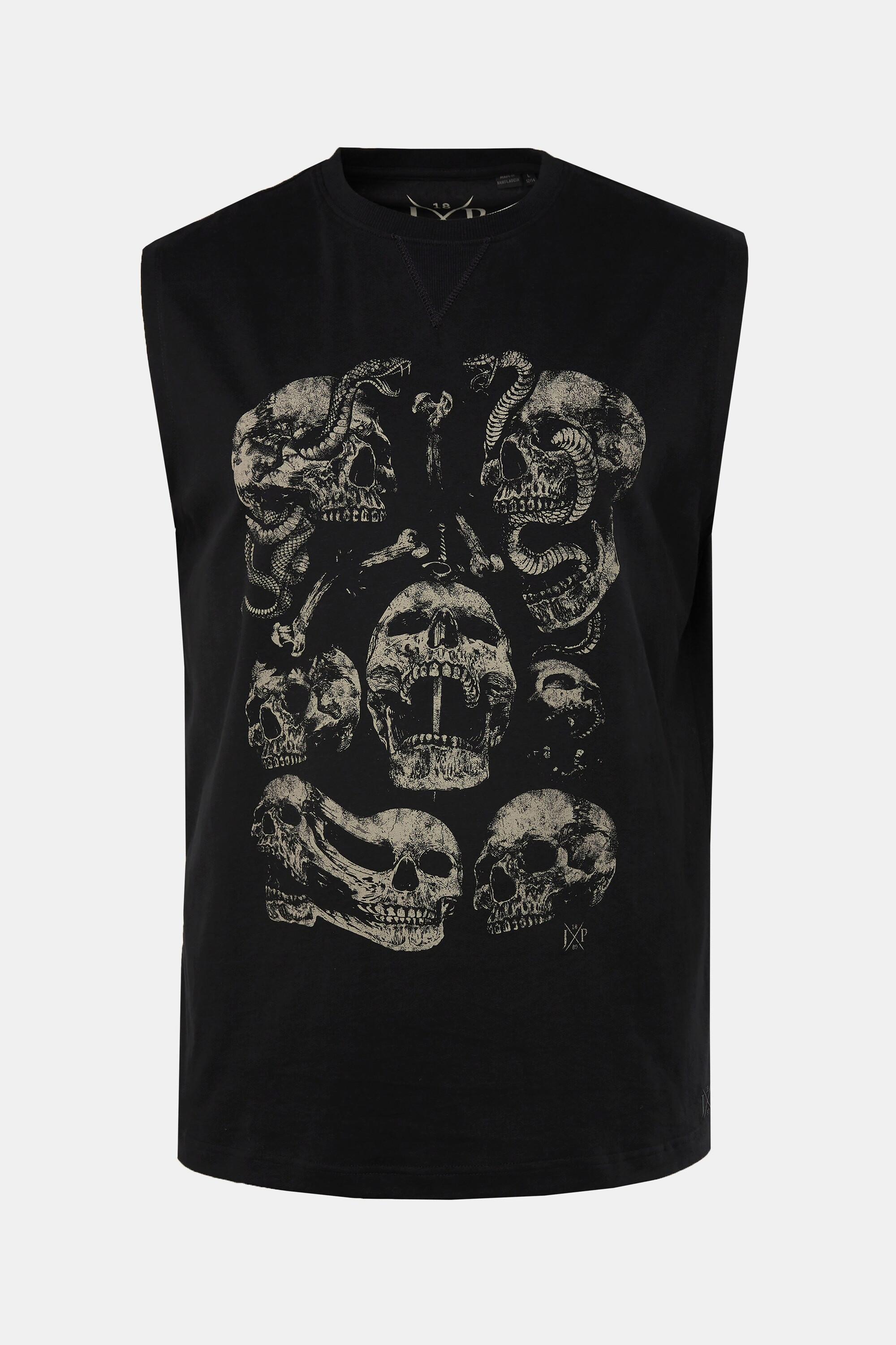 JP1880 Tanktop mit Brust-Print