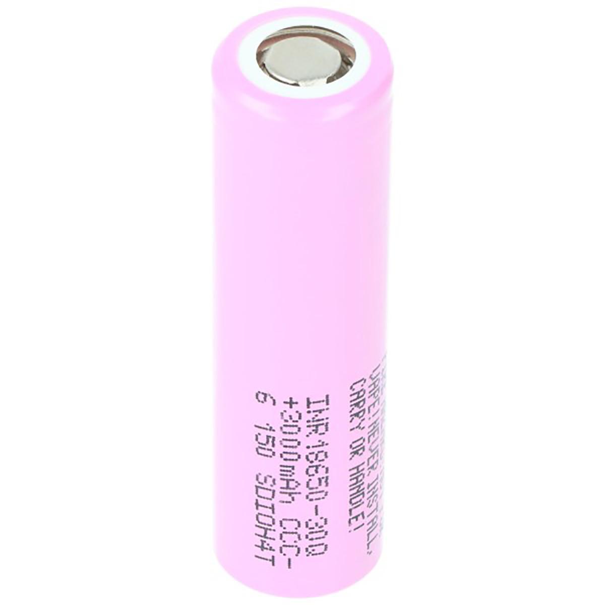 Avizar Akku 18650 3000 mAh, wiederaufladbar