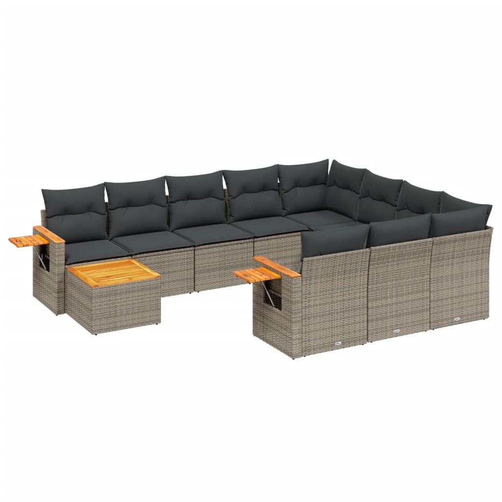 VidaXL Garten sofagarnitur poly-rattan