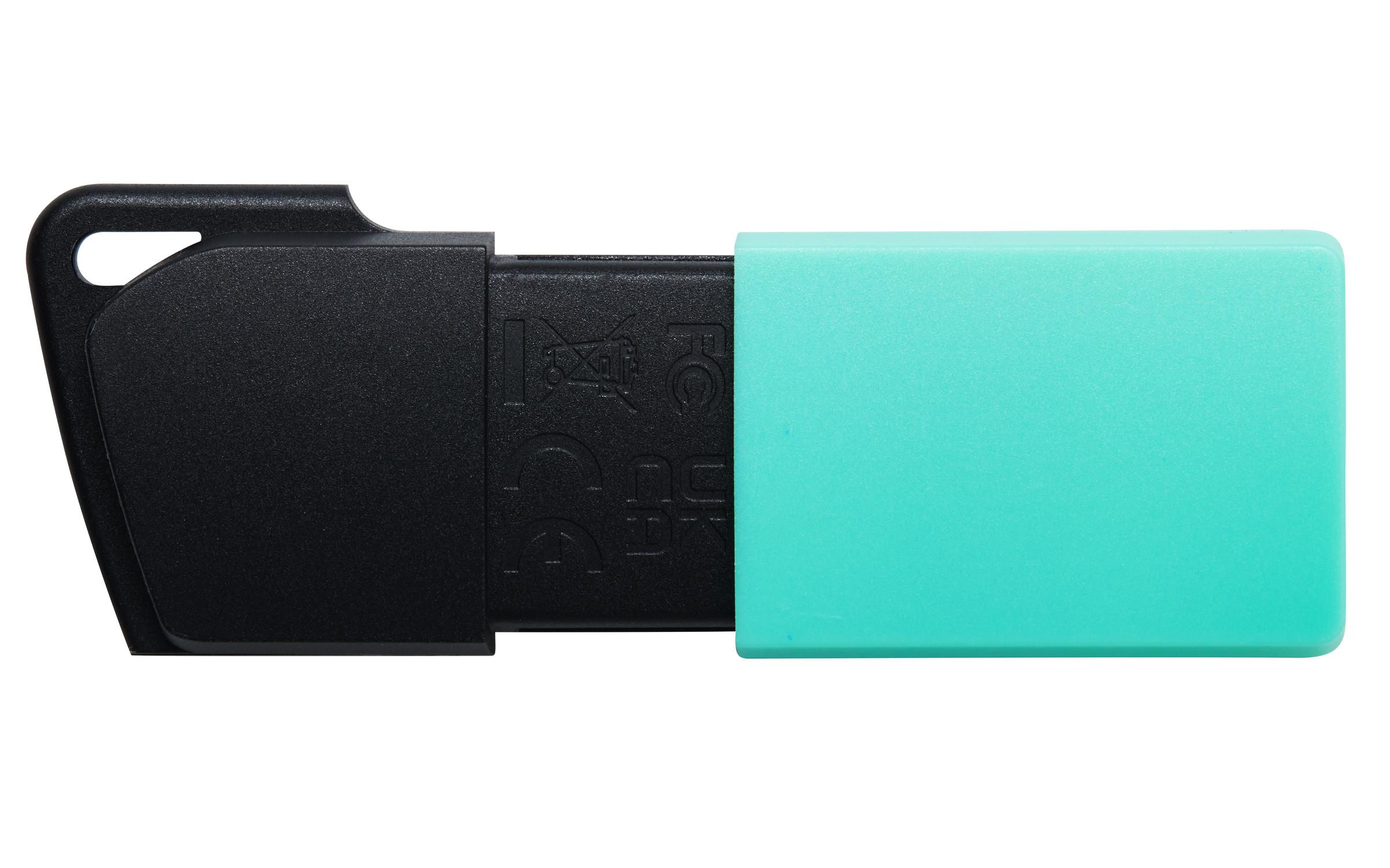 KINGSTON TECHNOLOGY Kingston Technology DataTraveler 256GB USB3.2 Gen1 Exodia M (Schwarz + Türkis)