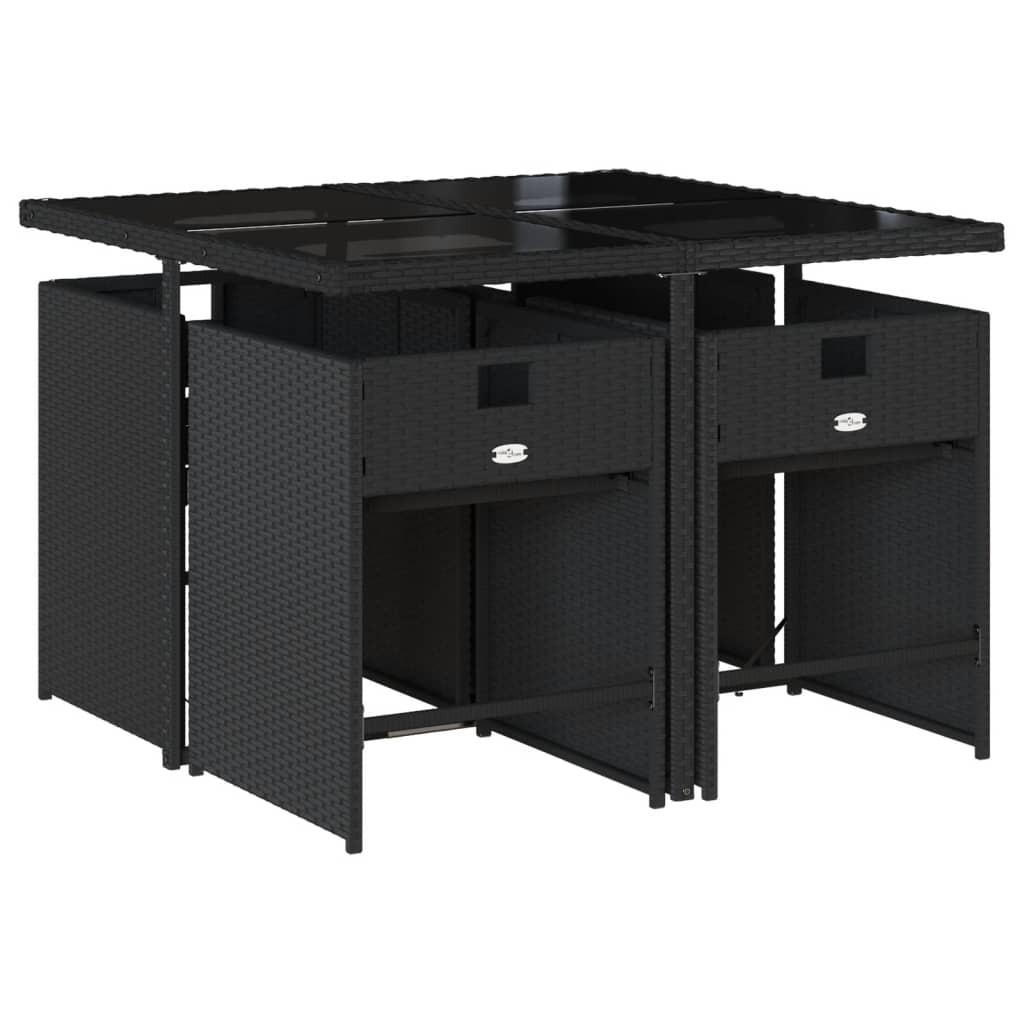 VidaXL Garten essgruppe poly-rattan