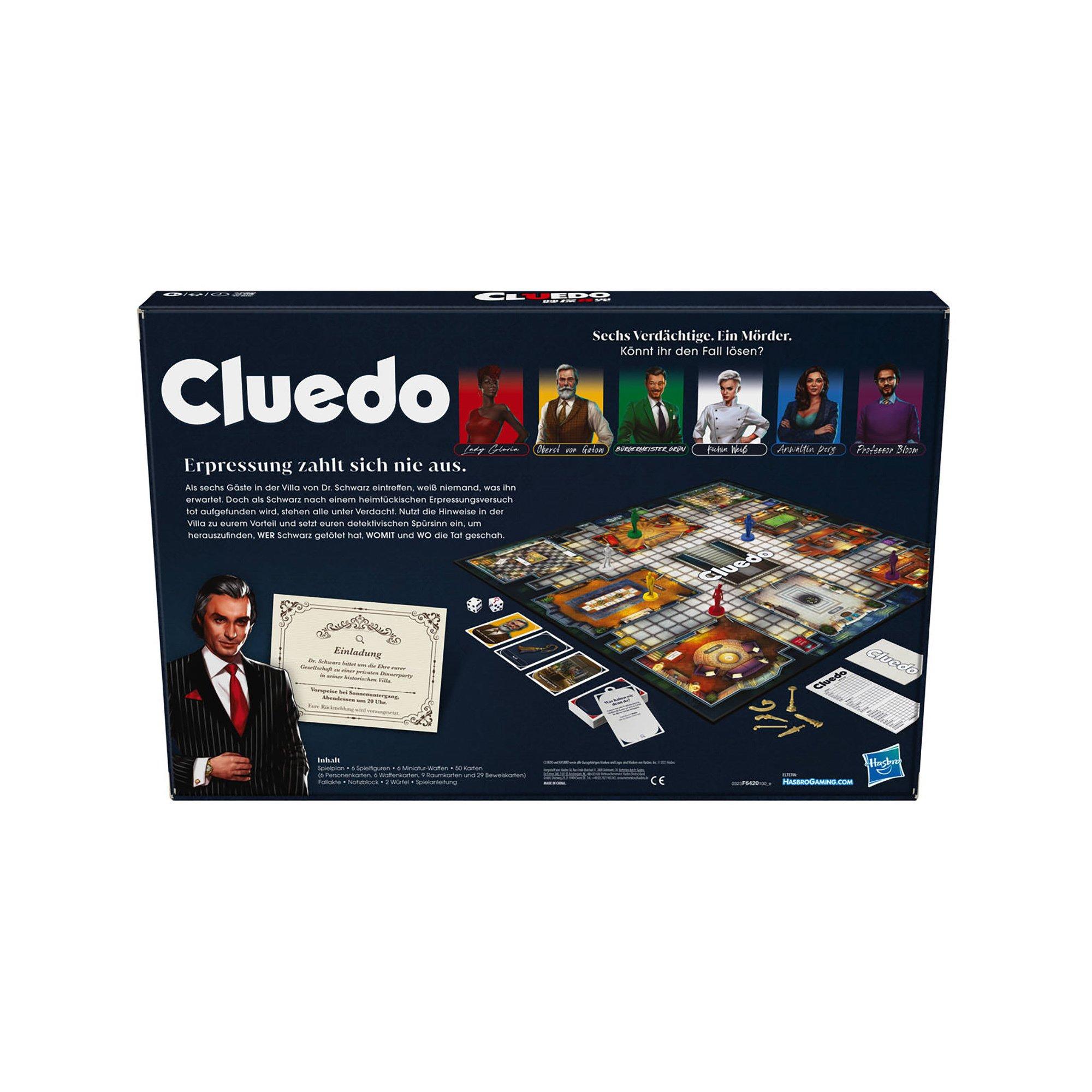 Hasbro Games Cluedo, Deutsch