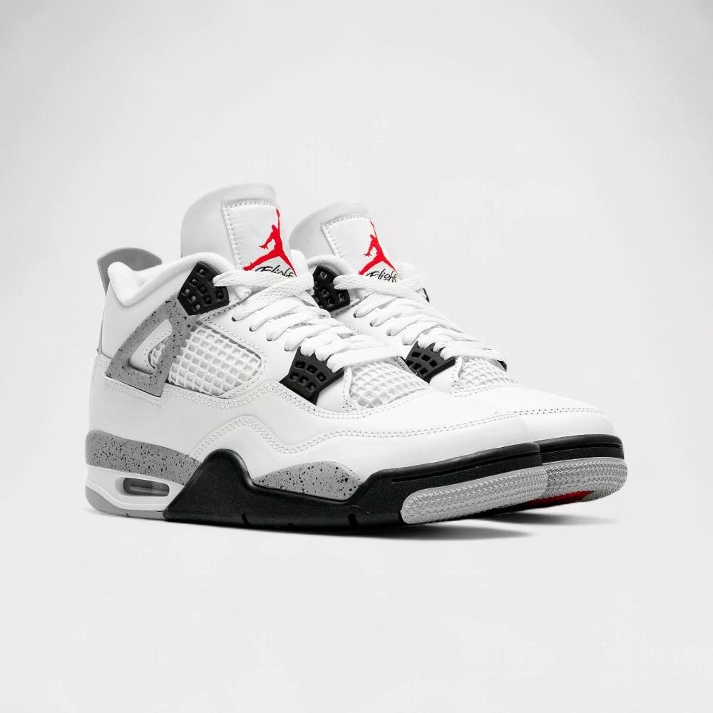 NIKE Air Jordan 4 - Retro White Cement
