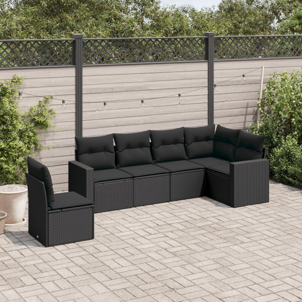 VidaXL Garten sofagarnitur poly-rattan