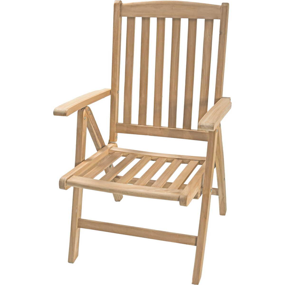 mutoni pleasure Garten Essgruppe Solo II Teak natur (7-tlg)