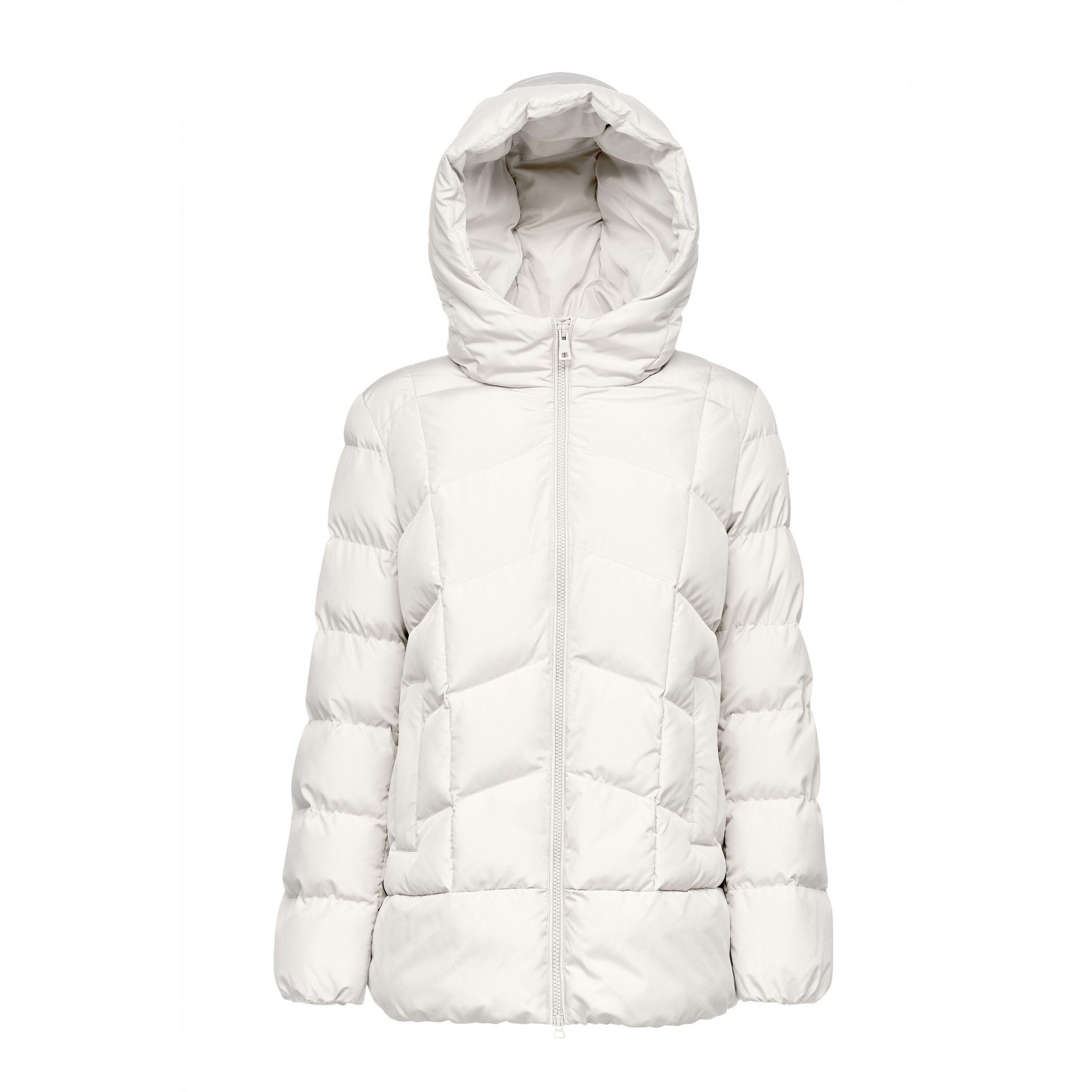 GEOX lange daunenjacke mit kapuze, damen anylla