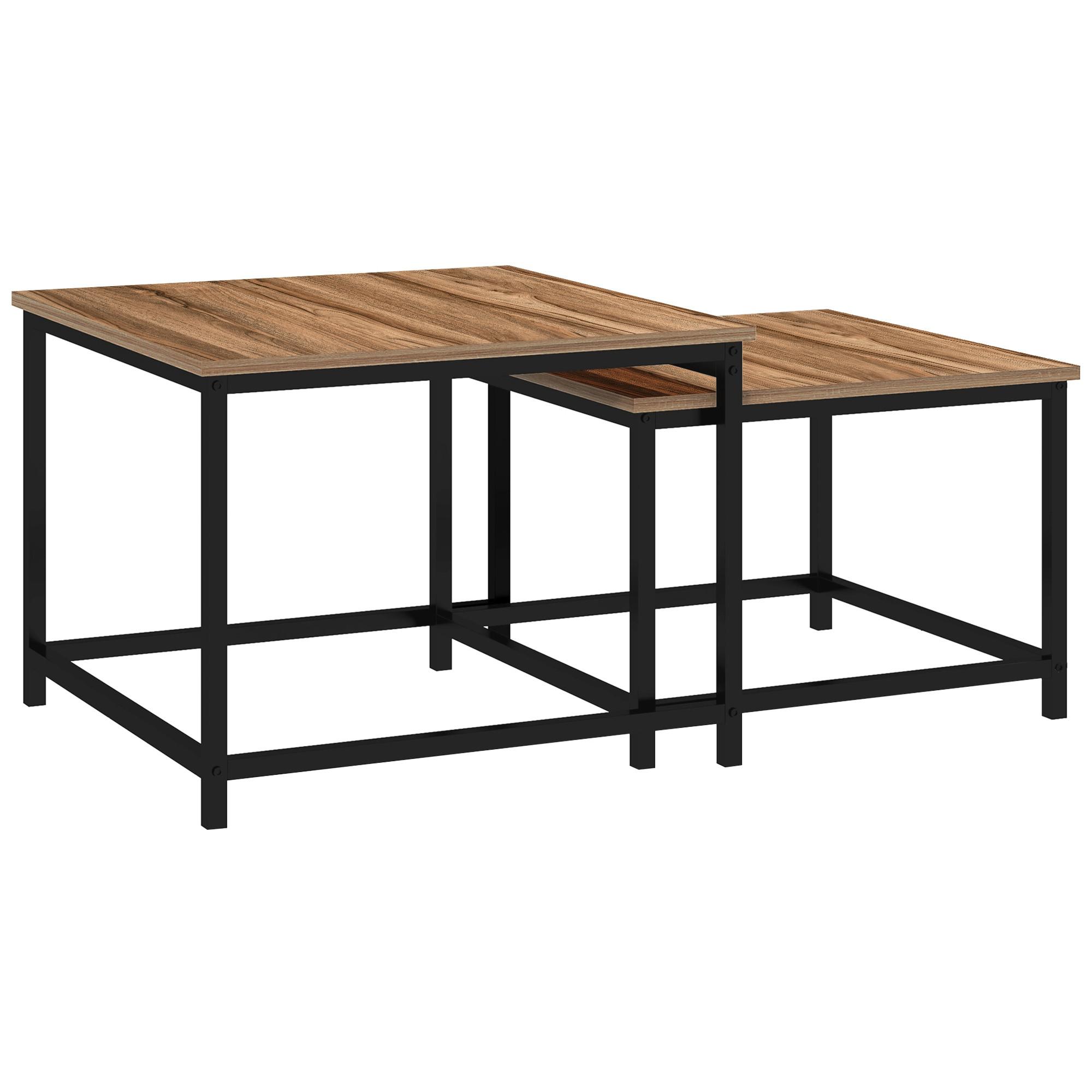 HOMCOM Couchtisch-Set