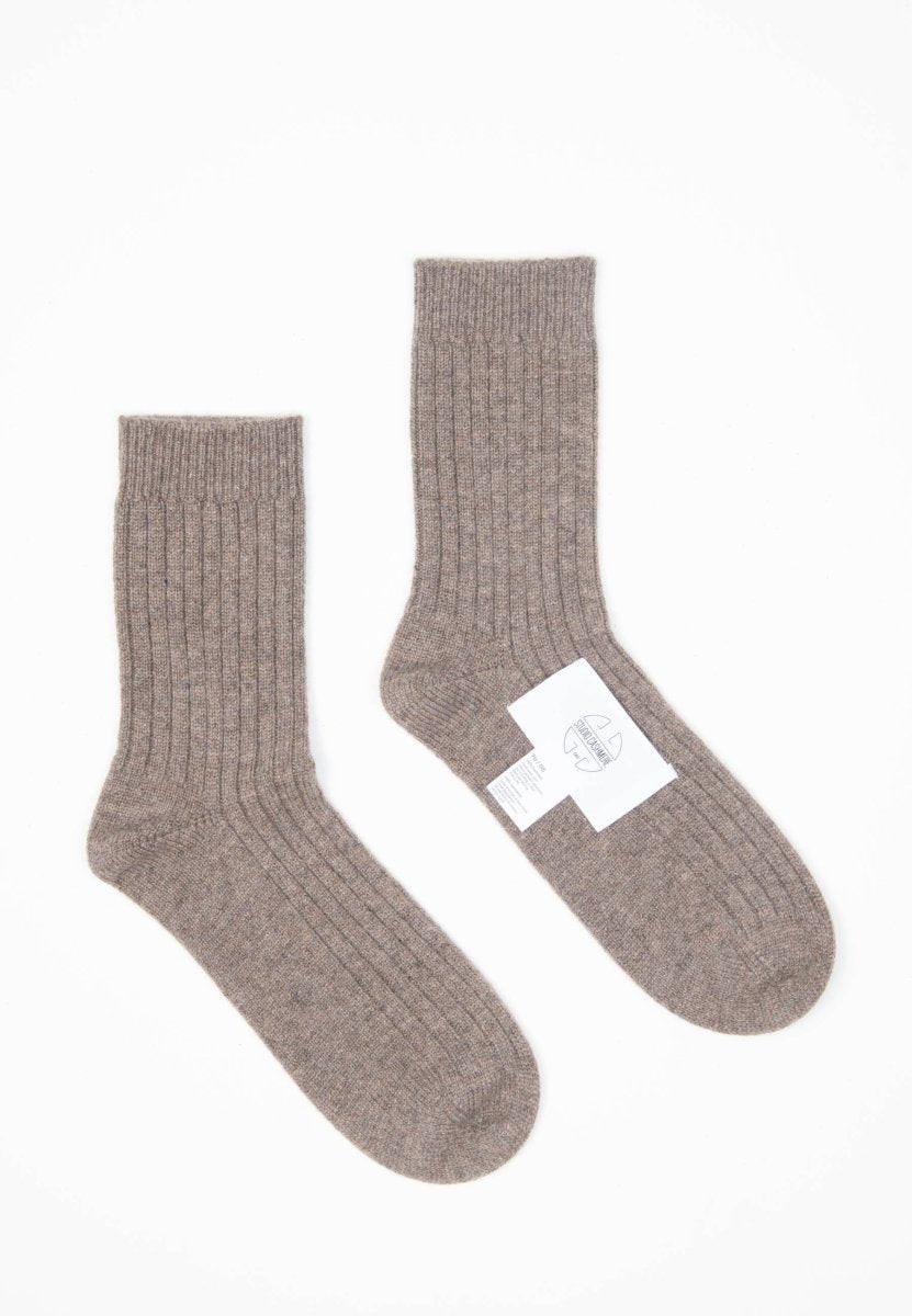 Studio Cashmere8 UNI 13 Strumpf aus traditioneller Rippe 4 Fäden - 100% Kaschmir