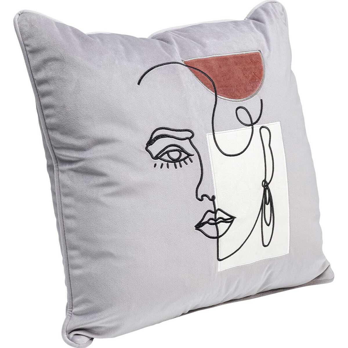 KARE Design Kissen Mademoiselle 45x45