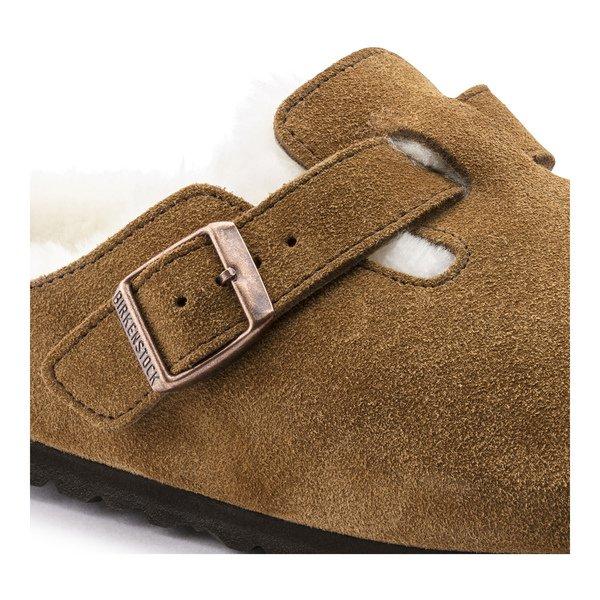 BIRKENSTOCK BOSTON SHEARLING Mules