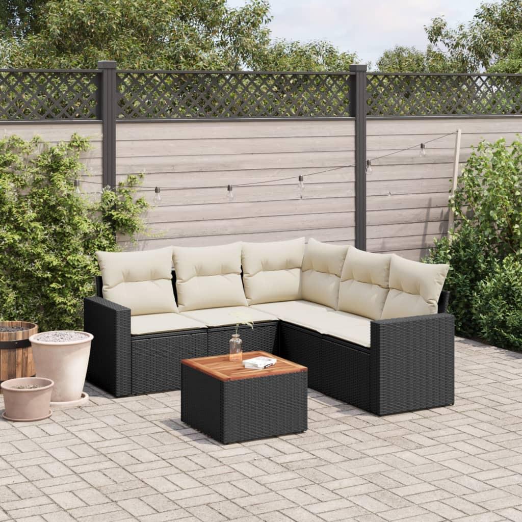 VidaXL Garten sofagarnitur poly-rattan