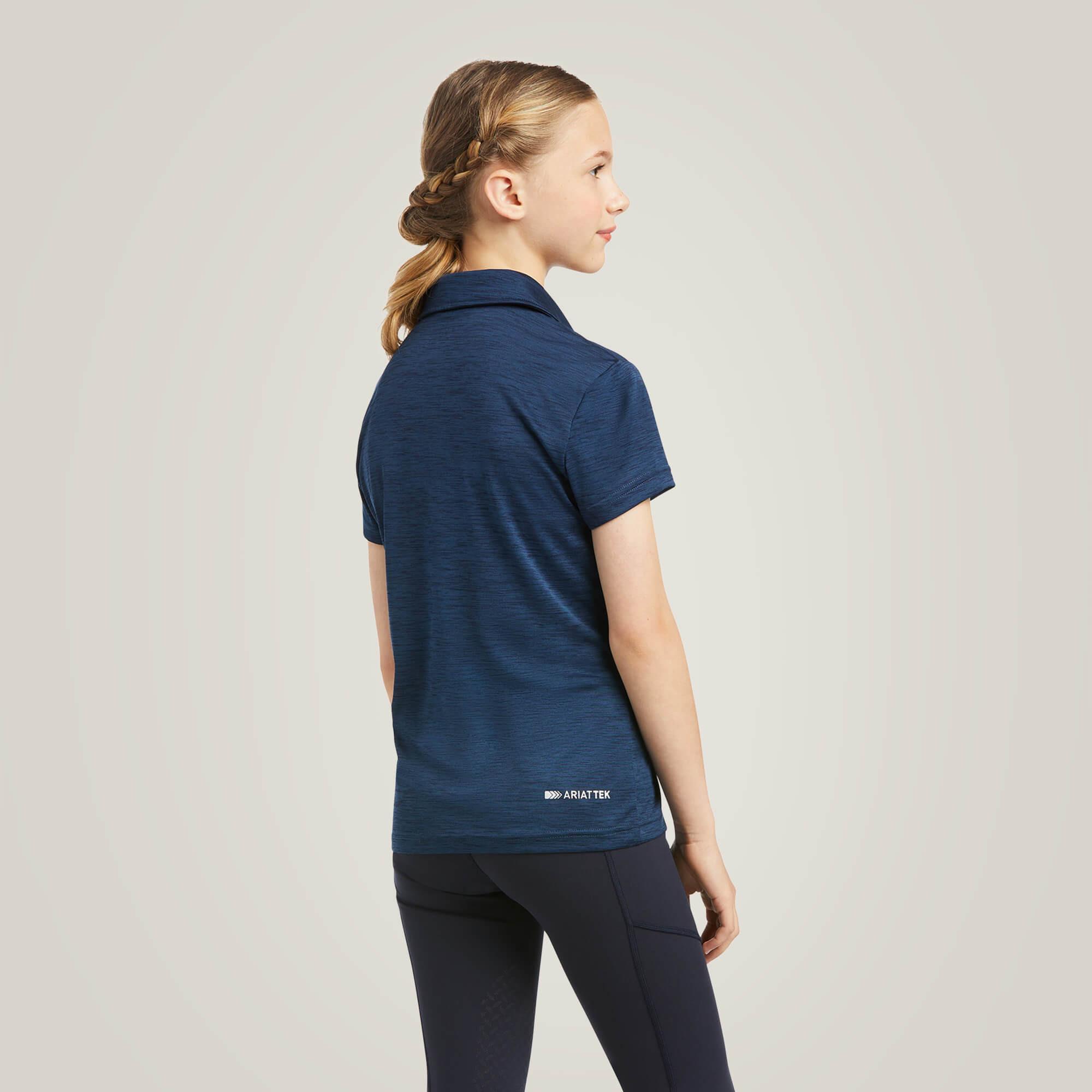 Ariat polo-shirt, mädchen laguna