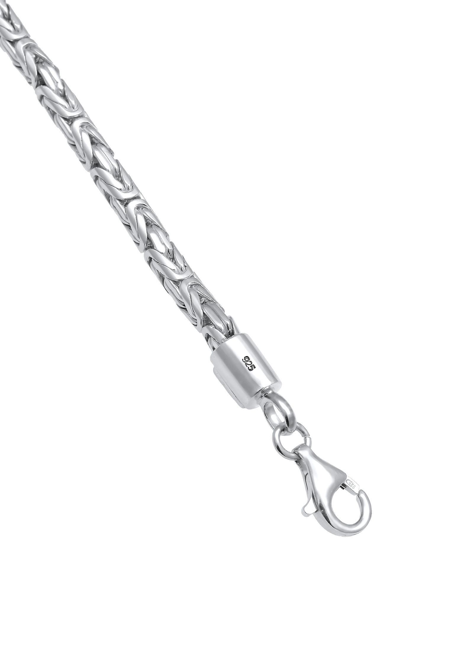 Kuzzoi Armband Basic Männer Königskette Robust Massiv