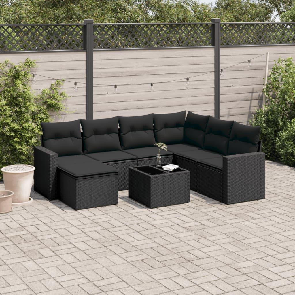 VidaXL Garten sofagarnitur poly-rattan