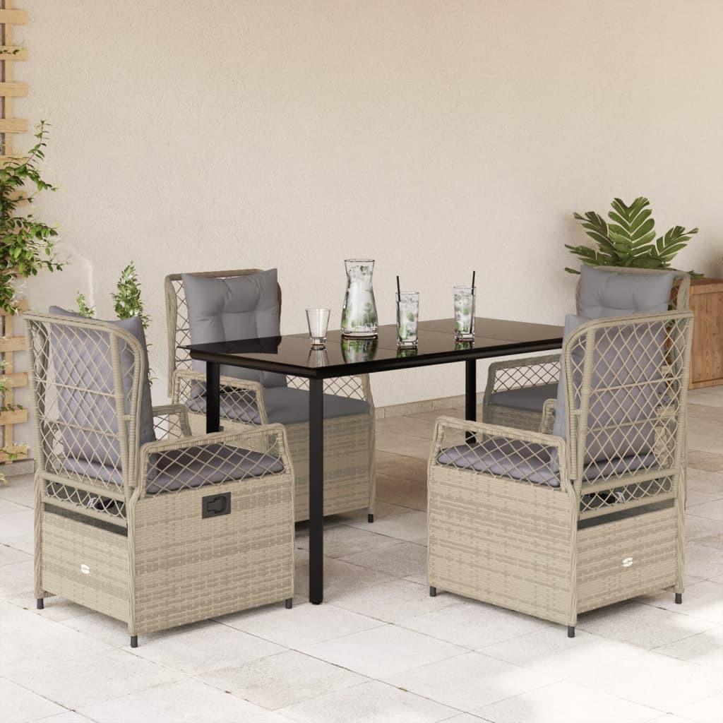 VidaXL Garten essgruppe poly-rattan