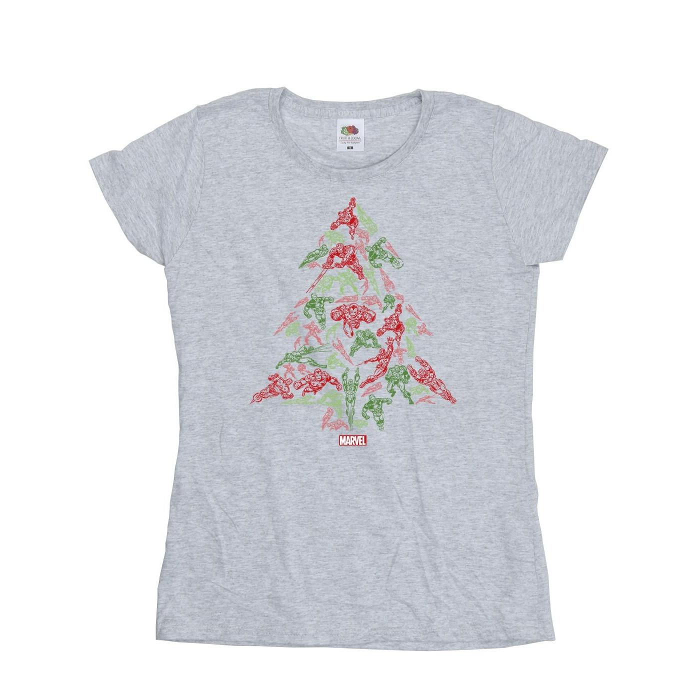 MARVEL Avengers Weihnachtsbaum T-Shirt