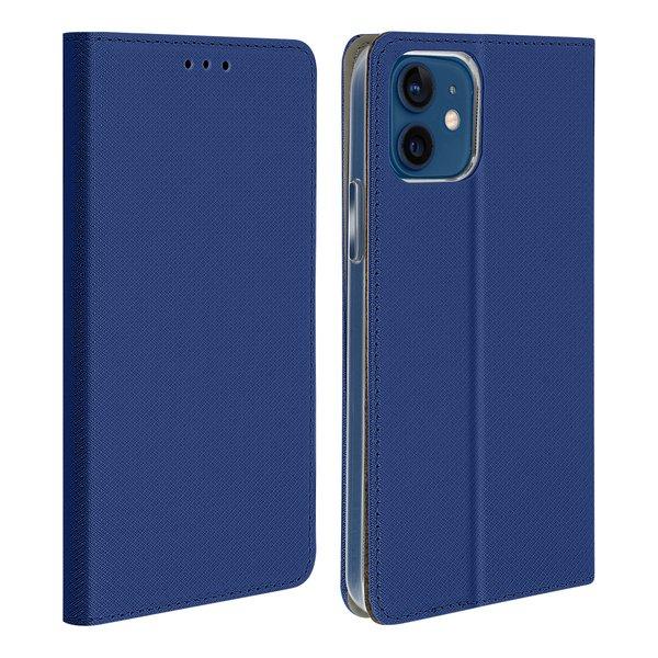 Avizar Apple iPhone 12 Mini Book Cover Blau