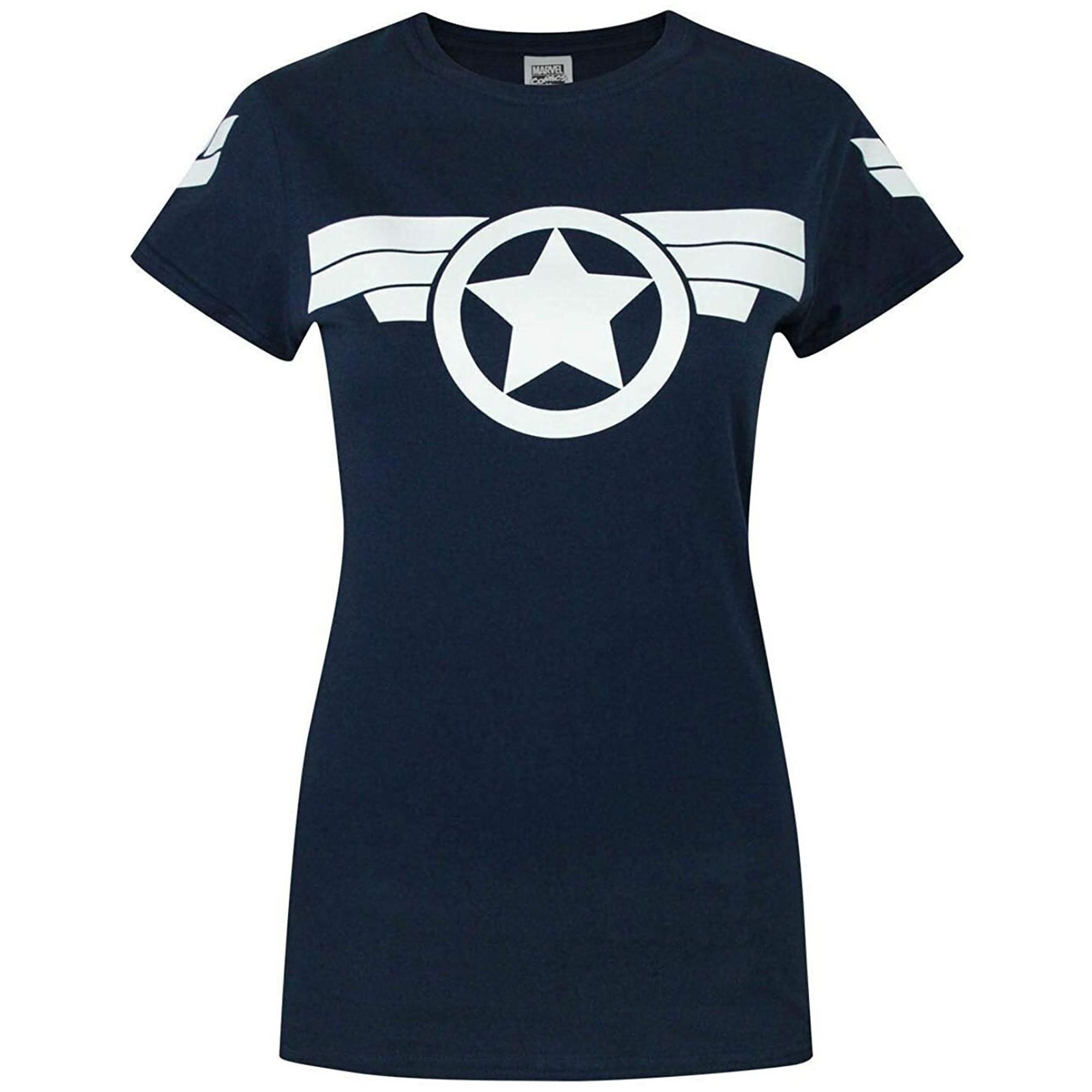 CAPTAIN AMERICA Super Soldier Logo T-Shirt