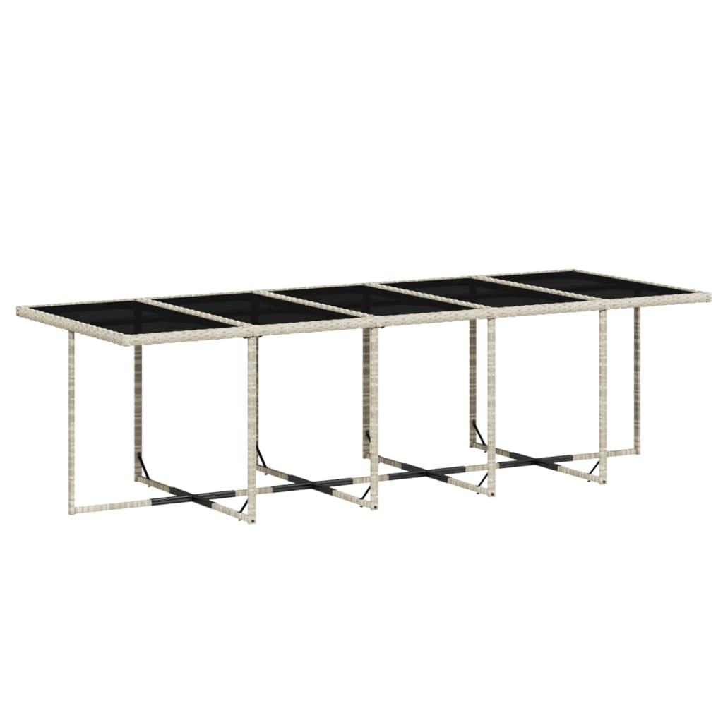 VidaXL Garten essgruppe poly-rattan