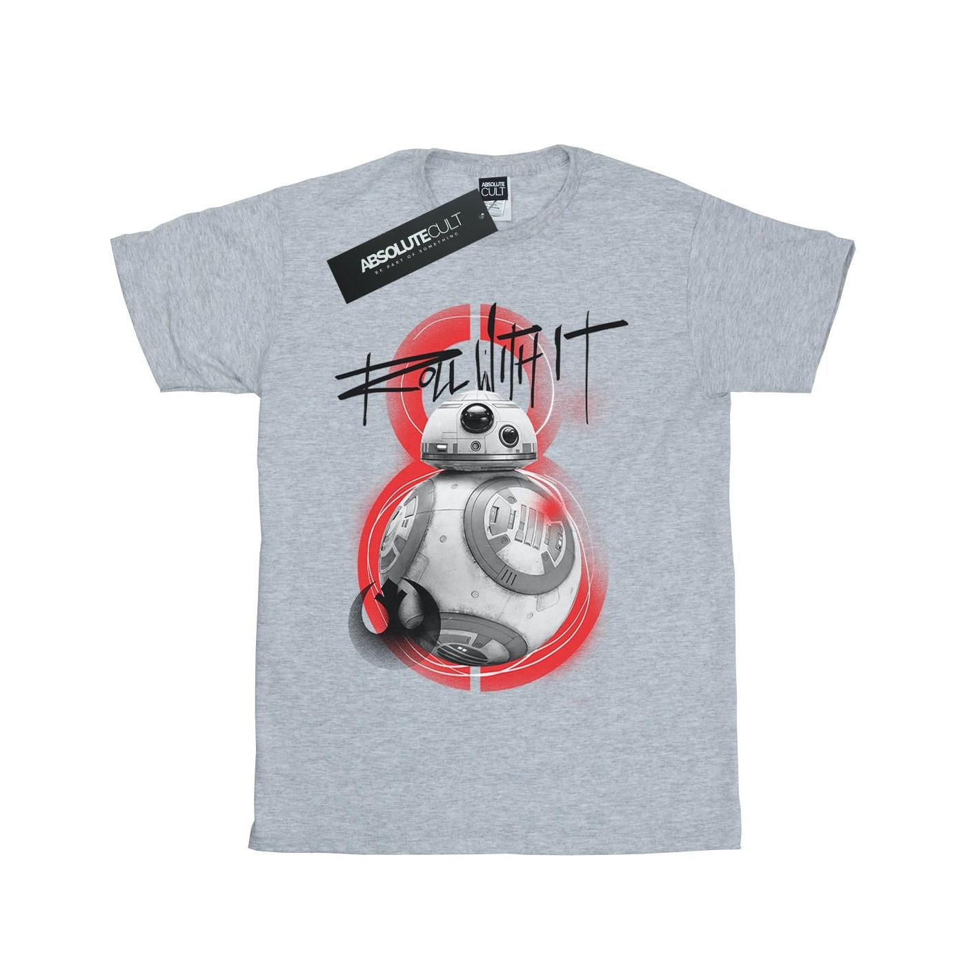 STAR WARS The Last Jedi Roll With It TShirt