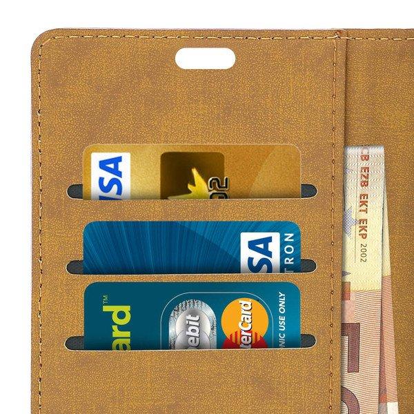 Avizar Honor 8A Flip Book Cover Schwarz