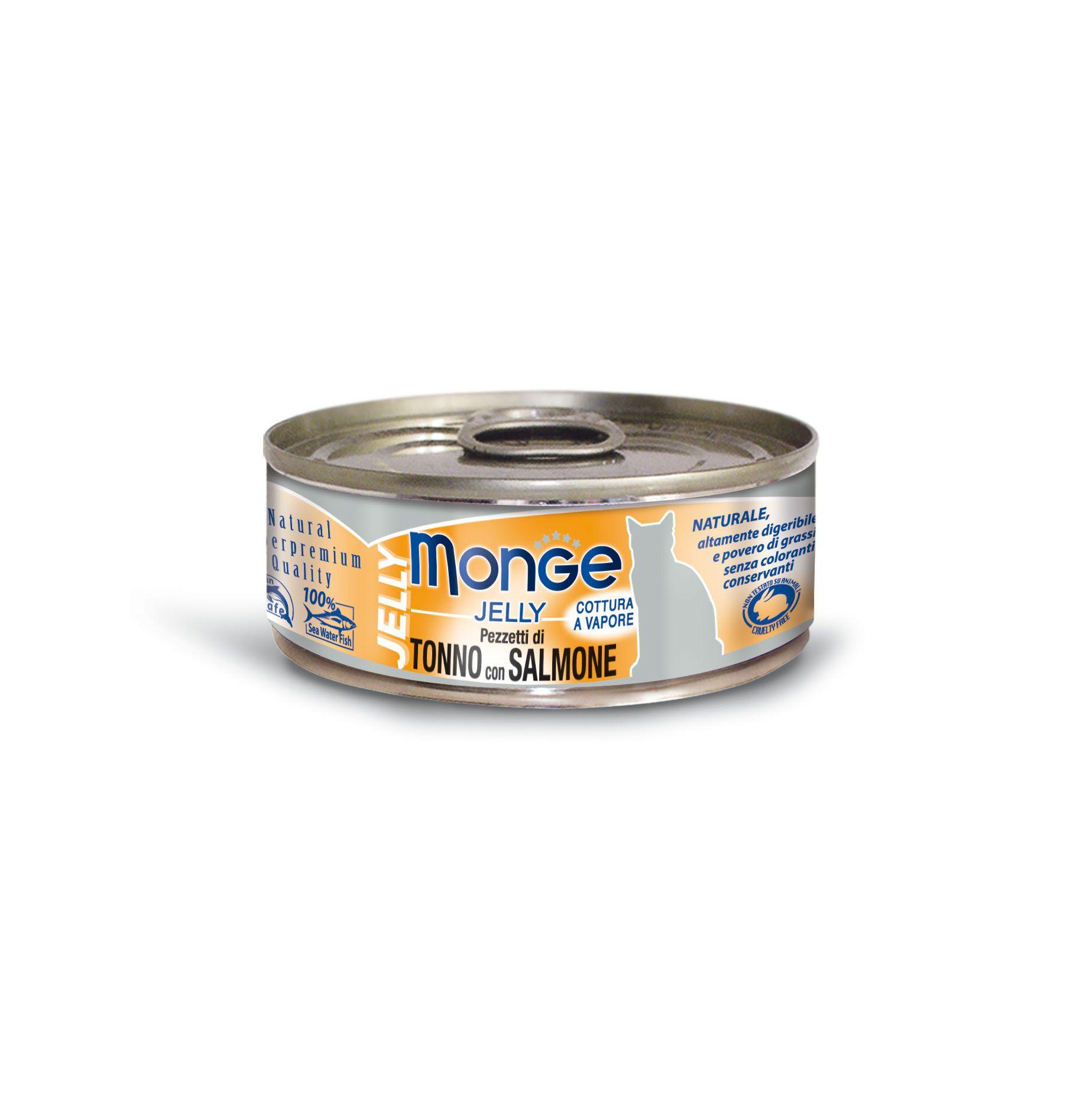 Monge Natural Katze thunfisch und lachs - Multipack