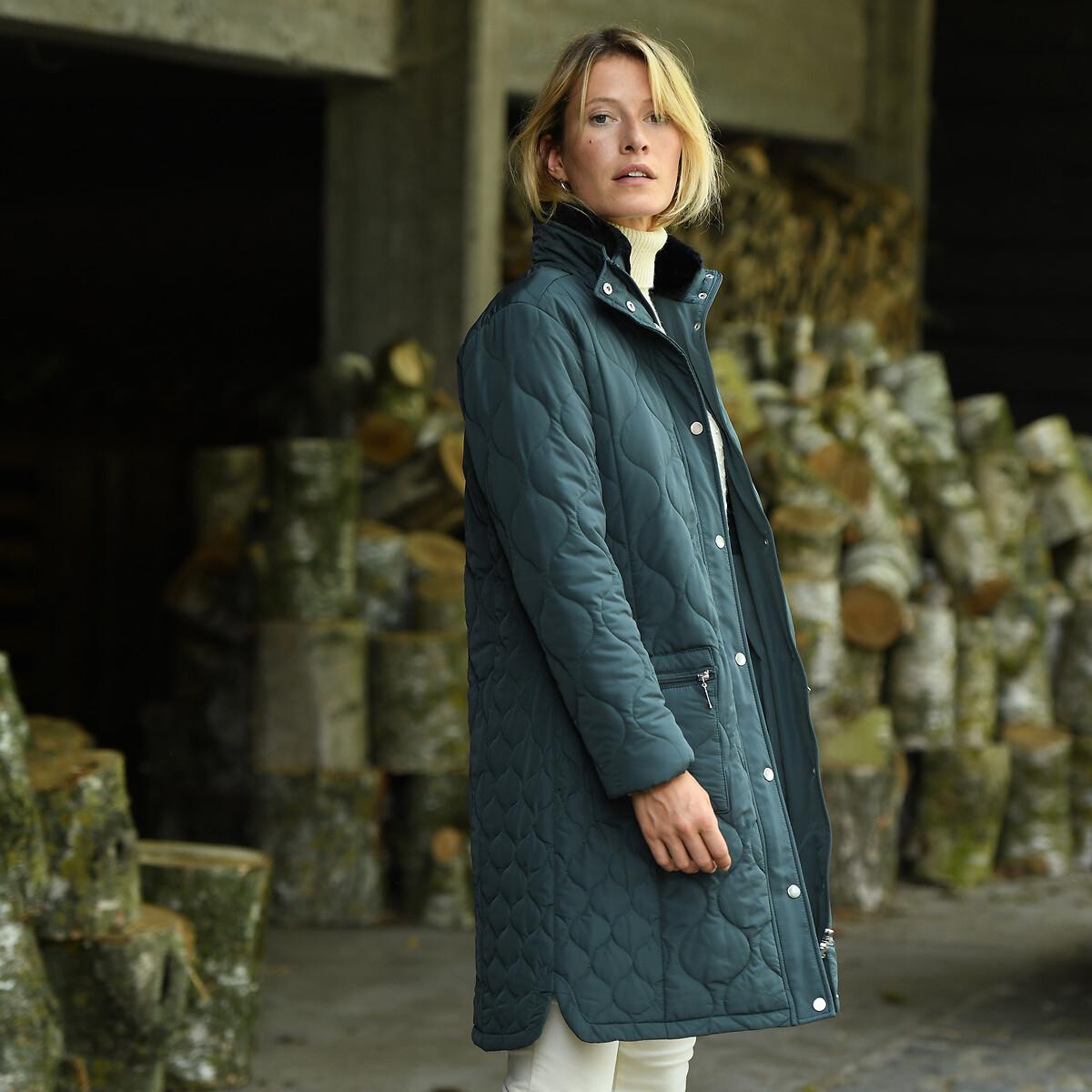 La Redoute Collections Steppmantel mit Reissverschluss