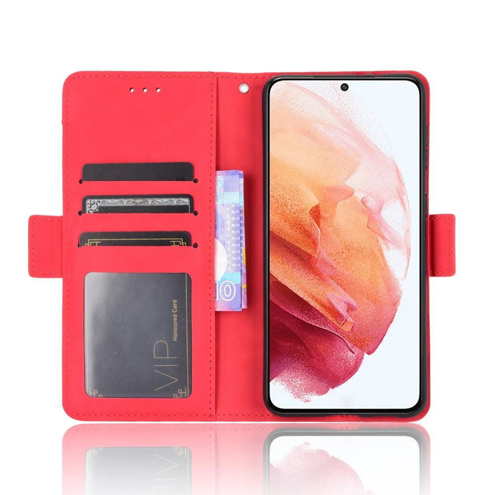 Cover-Discount Galaxy S21+ - Etui Mit Vielen Kartenfächer