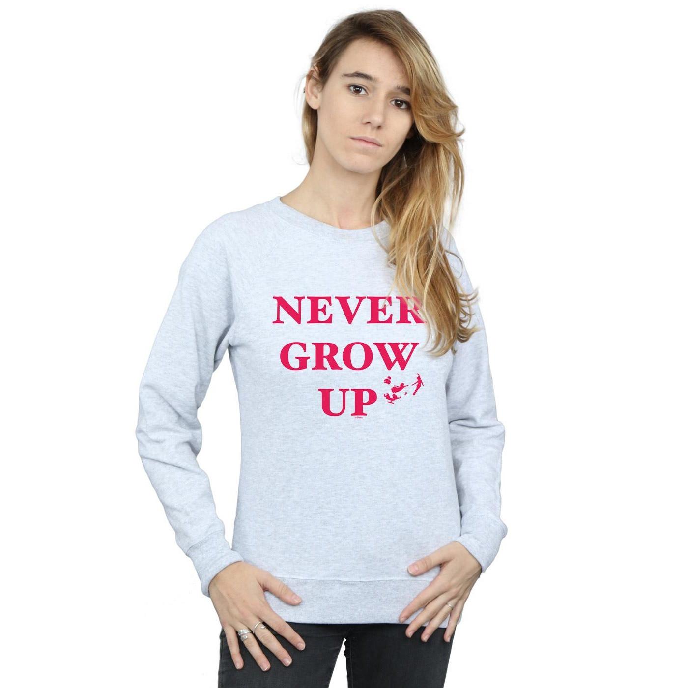 Disney Never Grow Up Sweatshirt