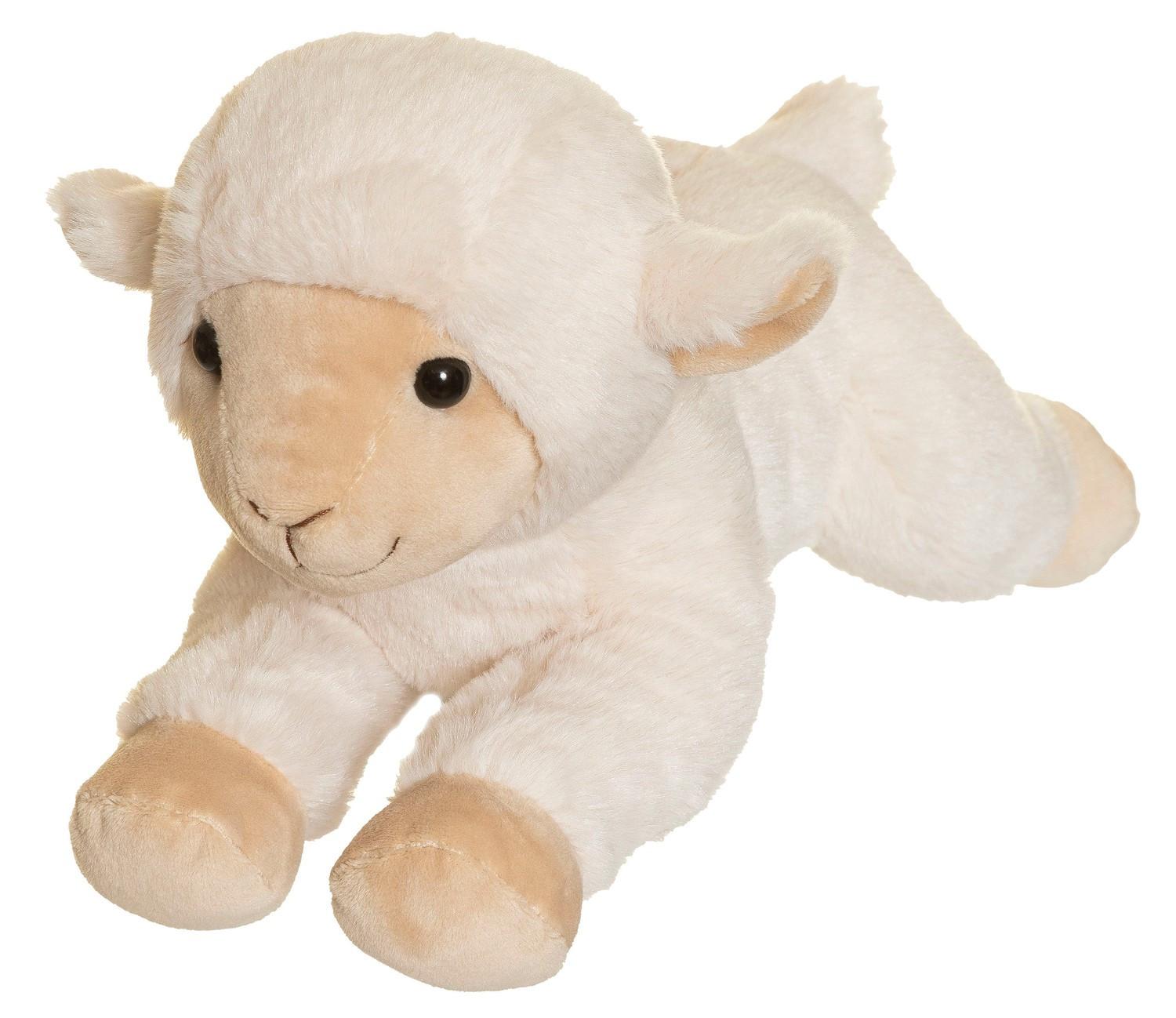 TEDDYKOMPANIET Lamm liegend Weiss (30cm)