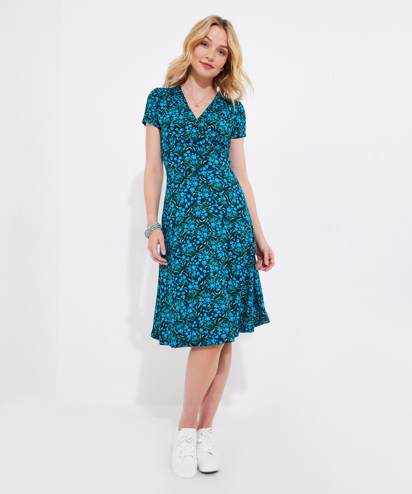 Joe Browns Subtiles geblümtes Wickelkleid
