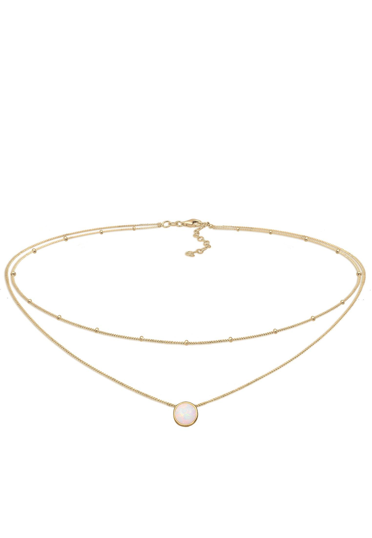 Elli Halskette Choker Layer Opal