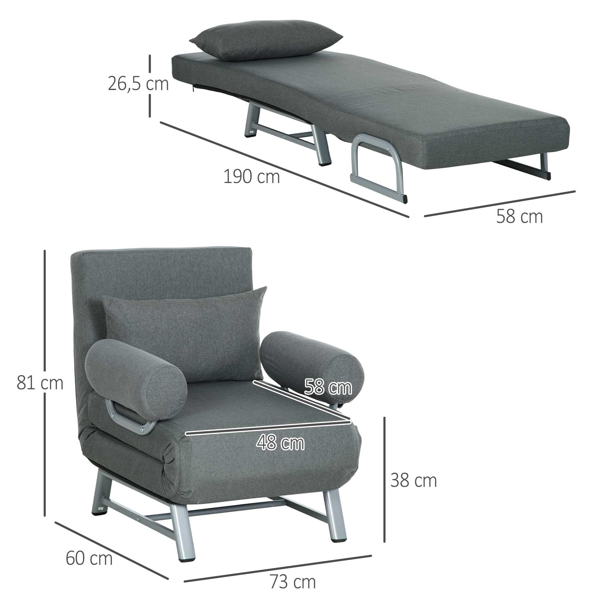 HOMCOM Schlafsessel