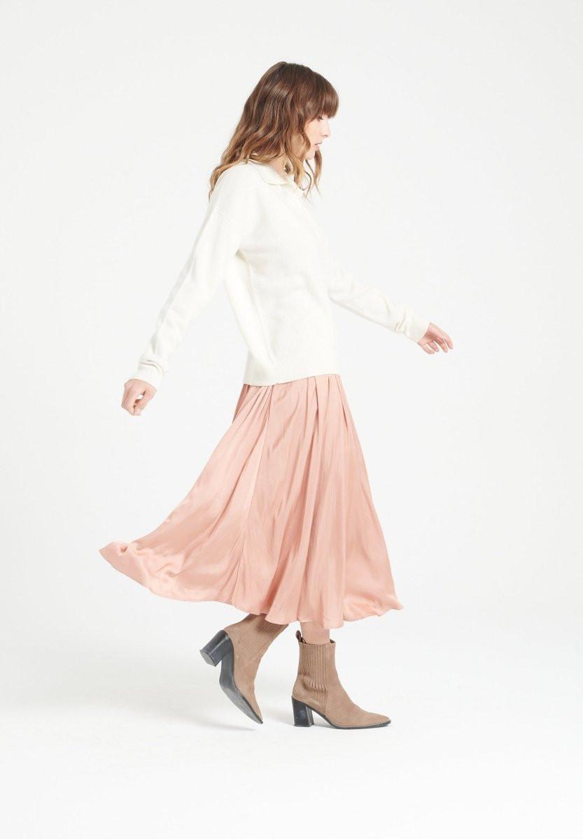 Studio Cashmere8 MIA 3 Langärmeliges Polo-Shirt - 100% Kaschmir