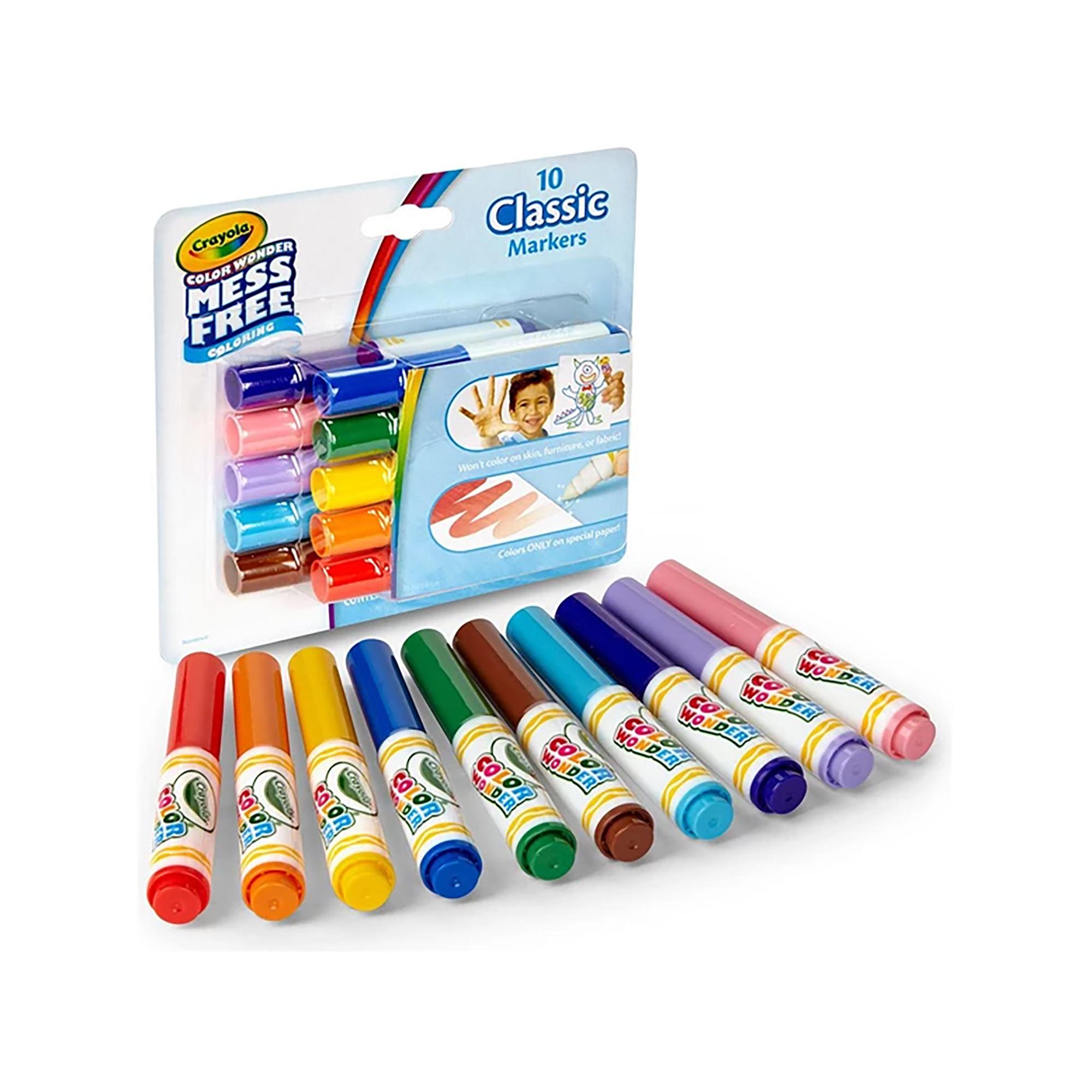 Crayola 10 Color Wonder Filzstifte