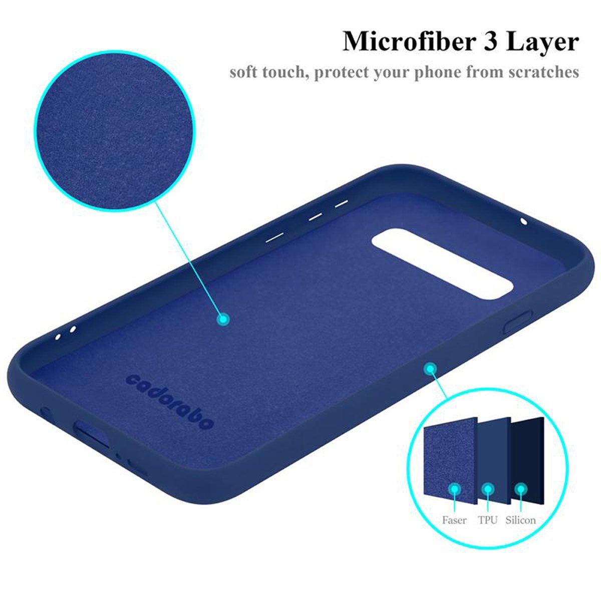 Cadorabo Hülle für Samsung Galaxy S10 PLUS TPU Silikon Liquid