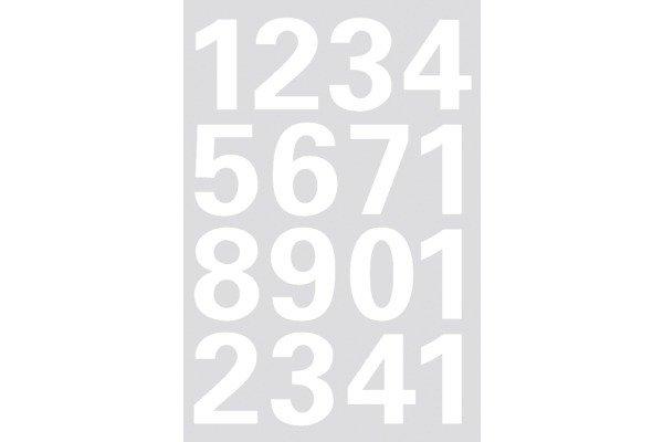 HERMA HERMA Zahlenetiketten 25mm 4170 weiss, 1-9