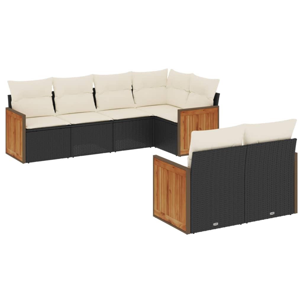 VidaXL Garten sofagarnitur poly-rattan