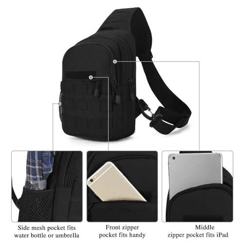 Only-bags.store Tactical Chest Bag Militärische Umhängetasche Tactical Chest Sling Pack Crossbody Bag Tactical Chest Bag Militärische Umhängetasche Tactical Chest Sling Pack Crossbody Bag