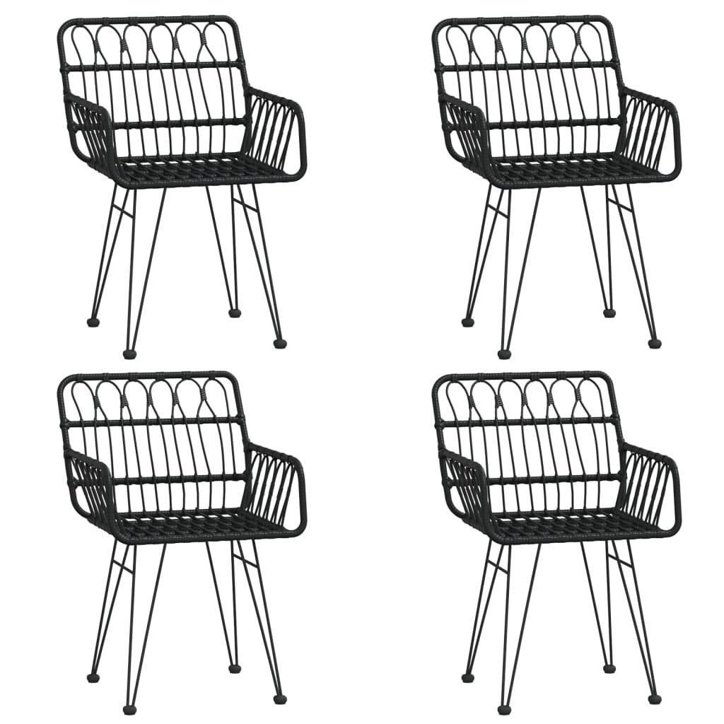 VidaXL Garten essgruppe poly-rattan