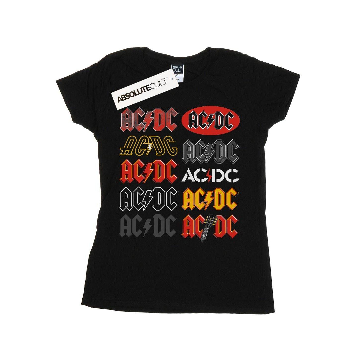 AC/DC ACDC Logo Print T-Shirt