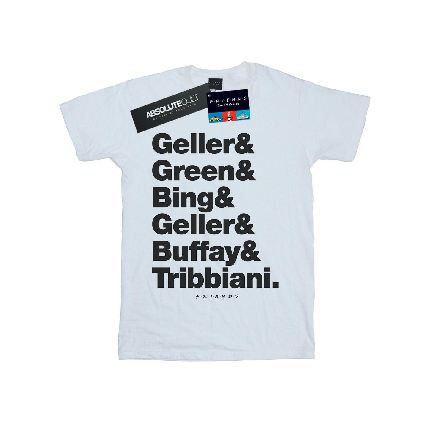 Friends Geller Green Bing Buffay Tribbiani T-Shirt