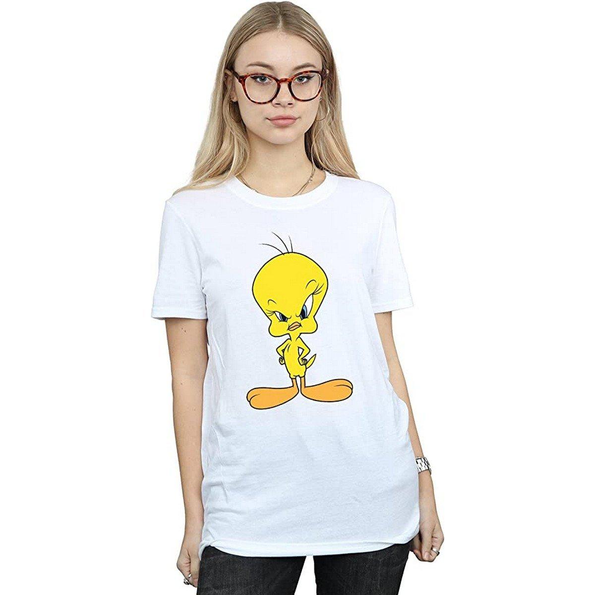 LOONEY TUNES Tweety Bird Angry Print T-Shirt