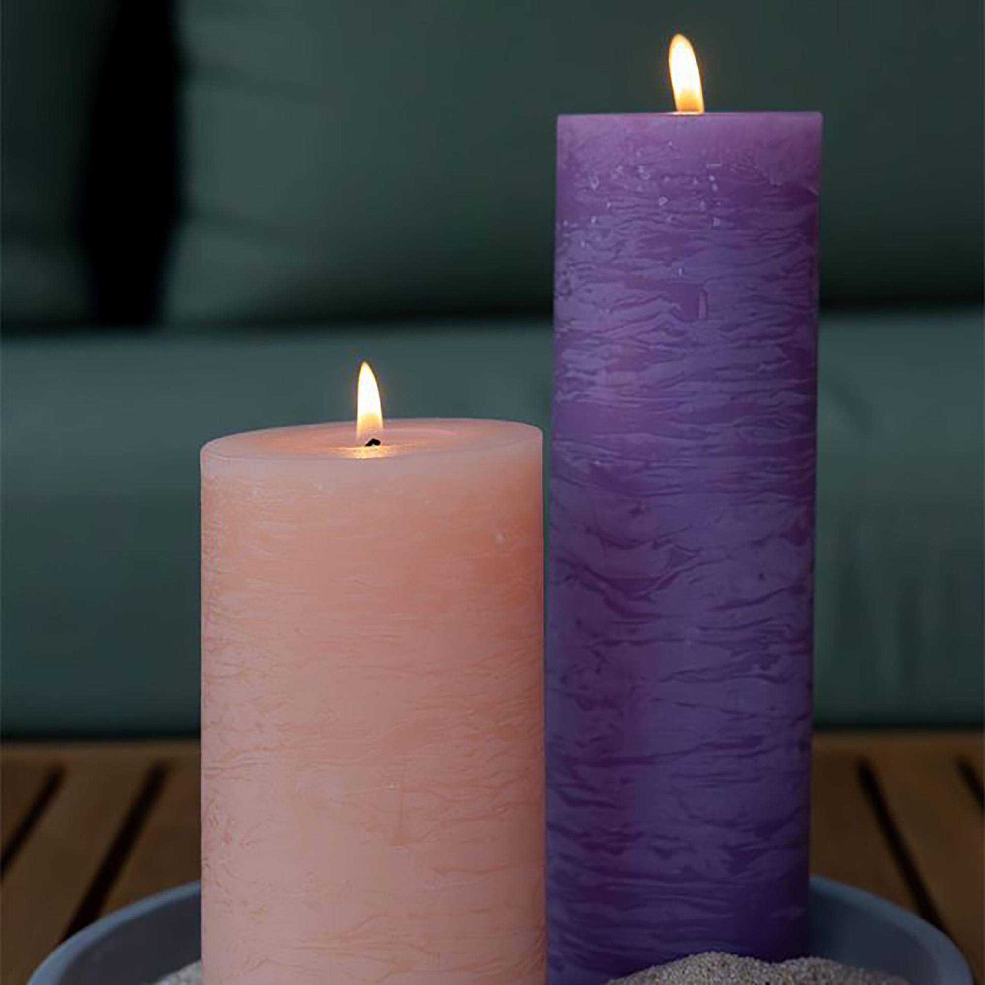 Balthasar Zylinderkerze Zylinderkerze Rustico, apricot