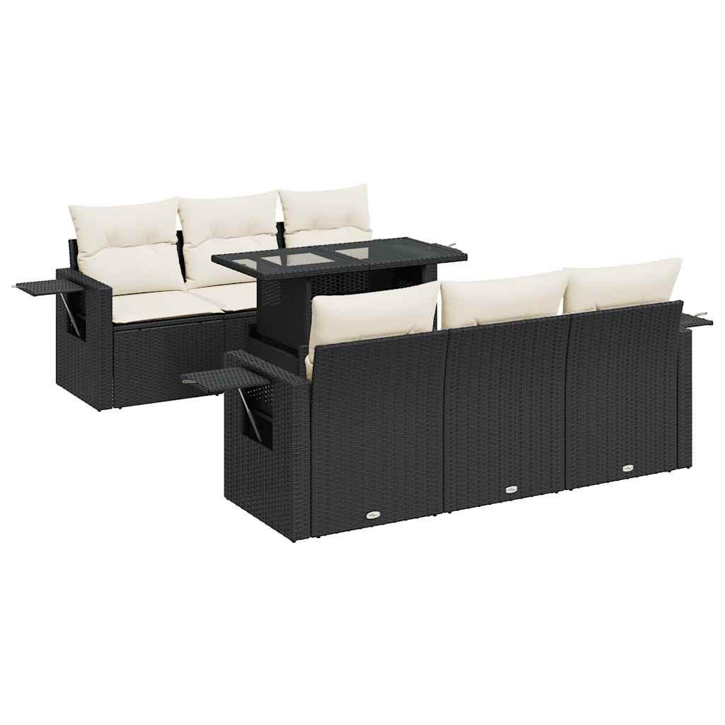 VidaXL Gartensofa set poly-rattan