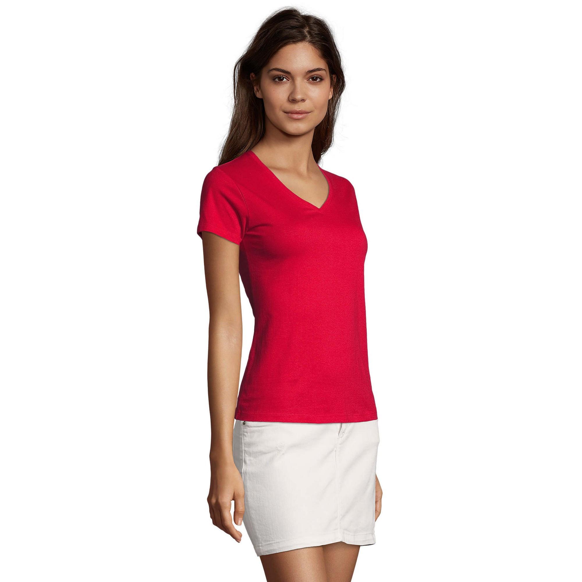 SOLS V-Ausschnitt T-Shirt