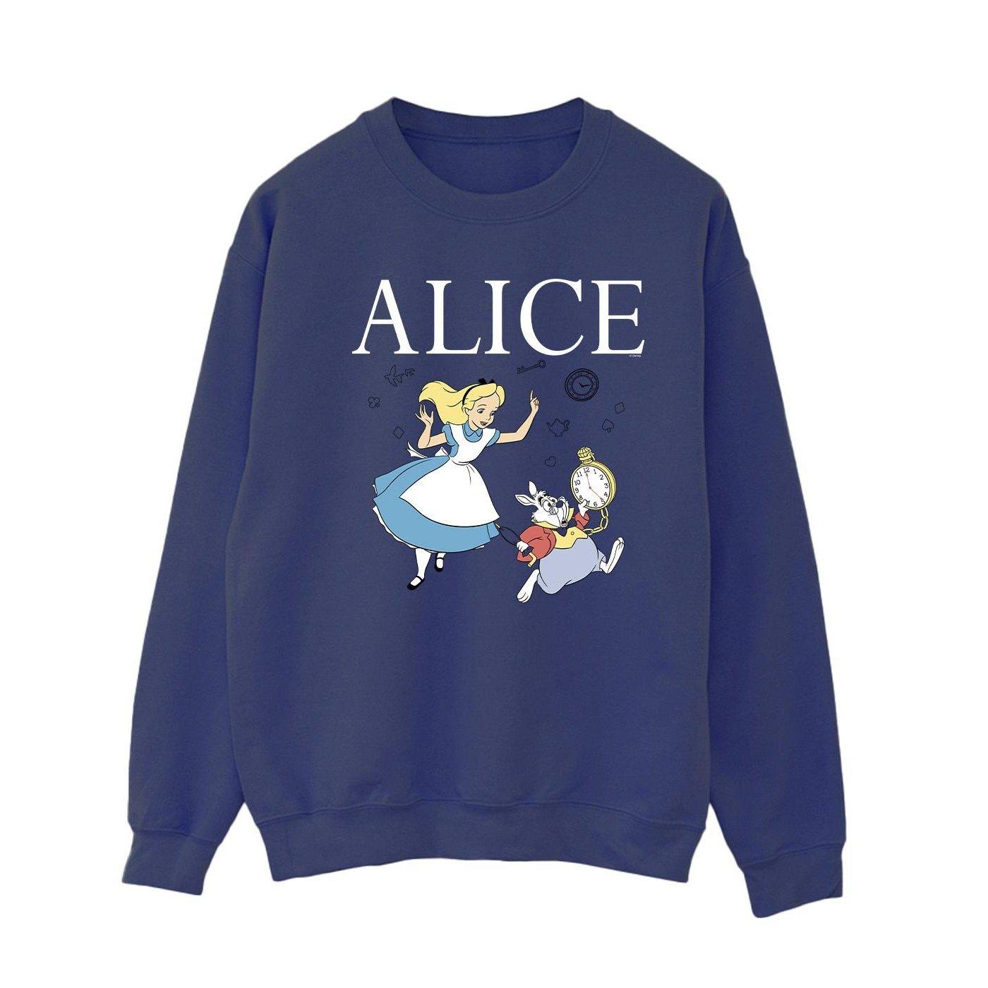 Disney Alice In Wonderland Follow The Rabbit Sweatshirt