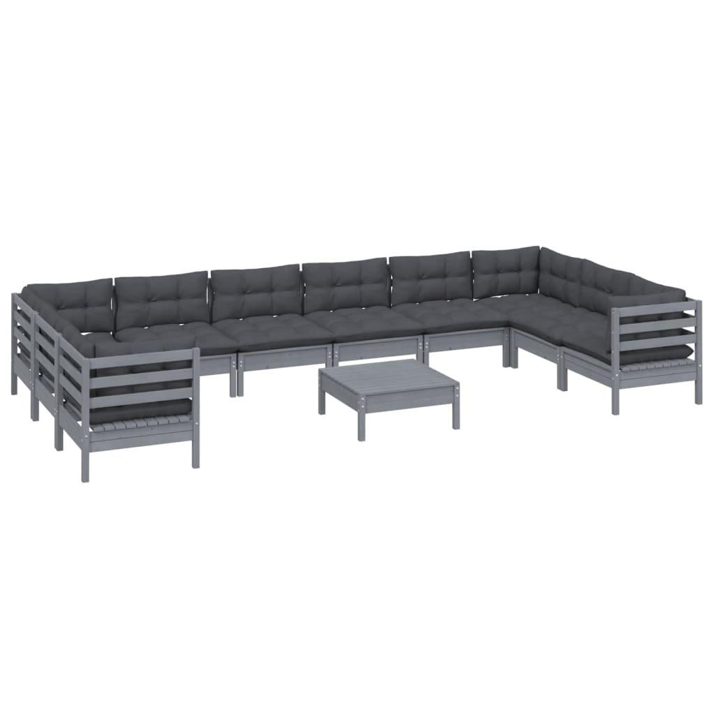 VidaXL Garten-lounge-set kiefernholz