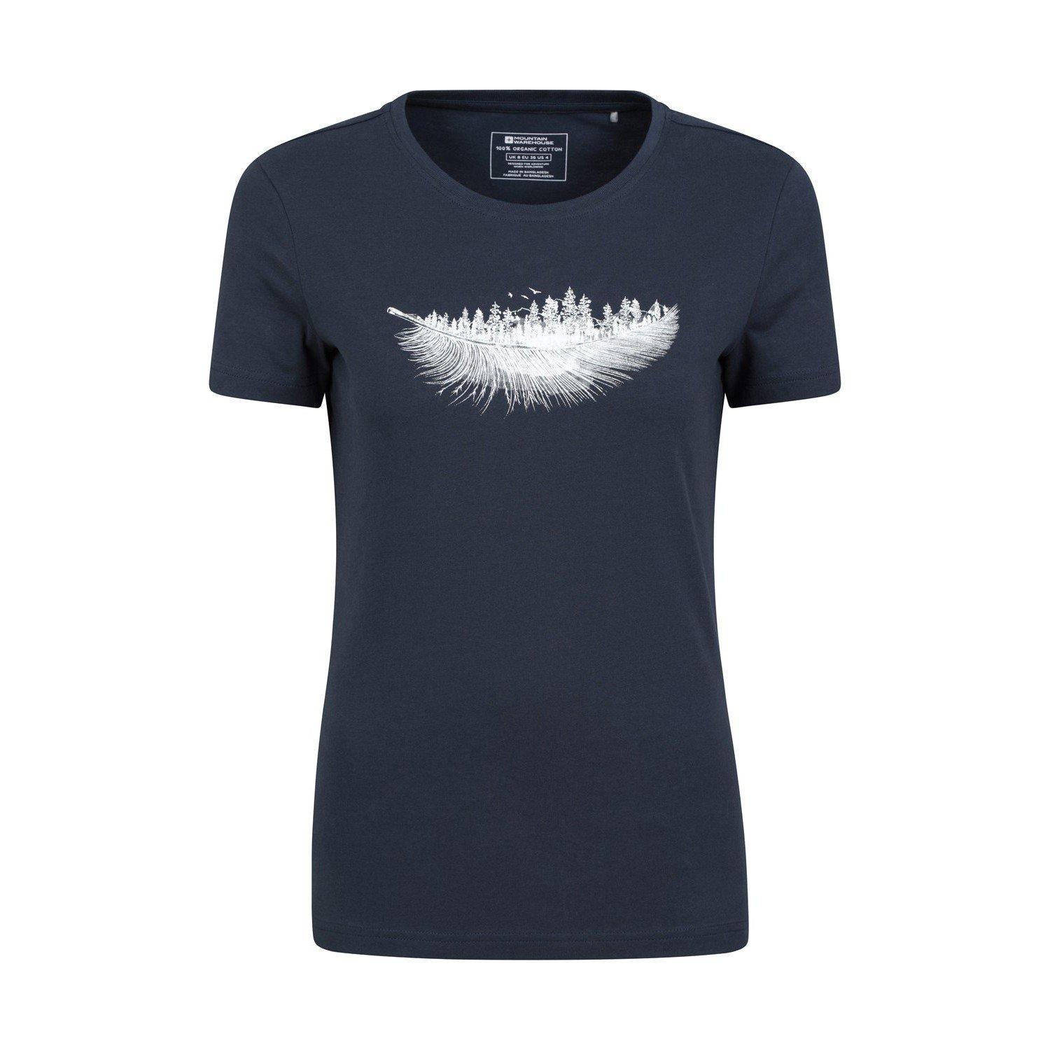 Mountain Warehouse T-Shirt mit Feder-Print
