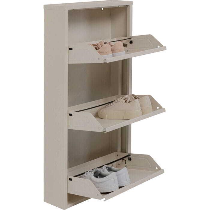 KARE Design Schuhkipper Caruso 3-er creme